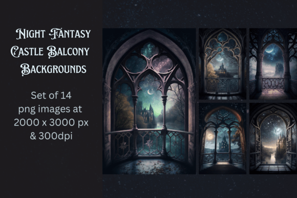 Download Fantasy Castle Balcony Backgrounds - Balcony Collection