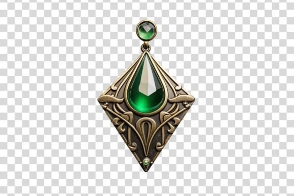 Download Green Amulet 2 Isolated - Amulet Collection