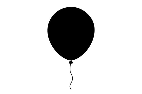 Download Balloon Simple Shape Silhouette - Simple Collection
