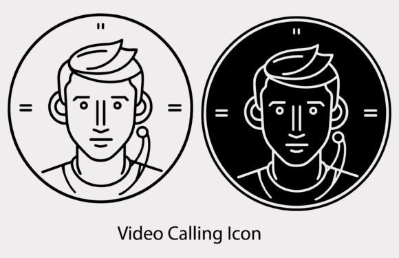 Download Video Calling Icon Outline Simple Set - Simple Collection