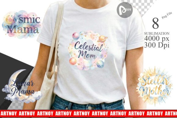 Download Celestial Boho Mother Quotes Sublimation - Premium Resources